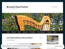 Tablet Screenshot of brusselsharpfestival.com